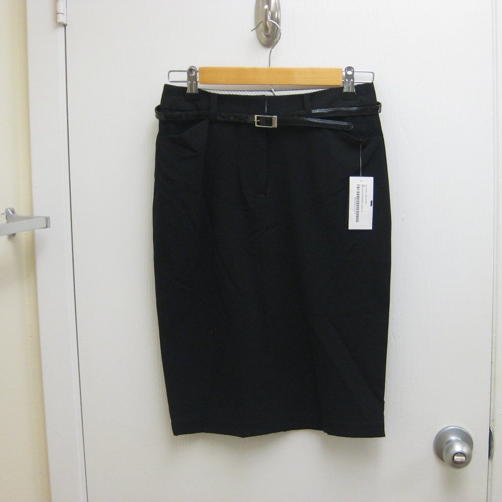 NWT Mandee black pencil skirt 3